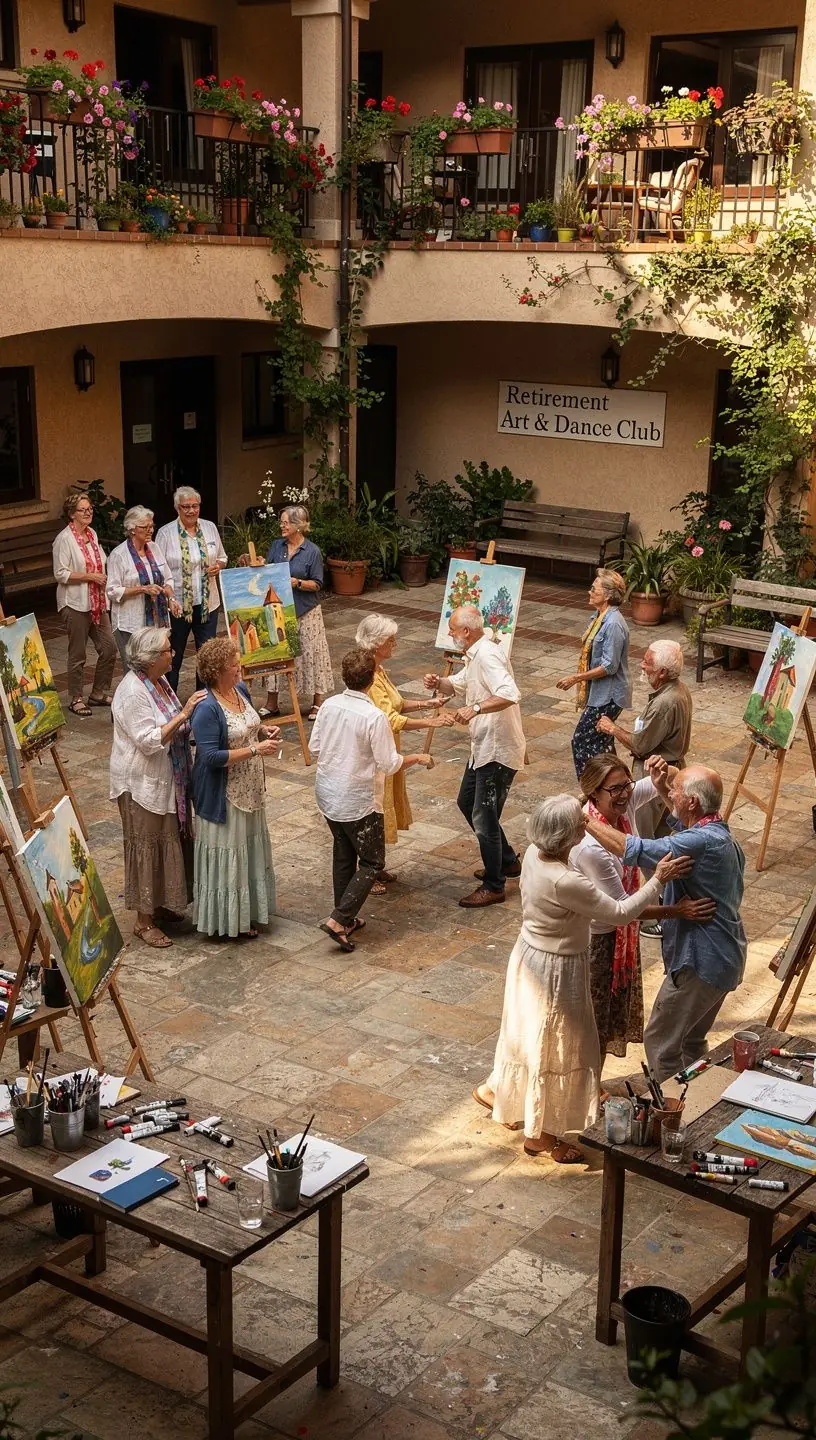 Bachata and salsa dance styles for retirees