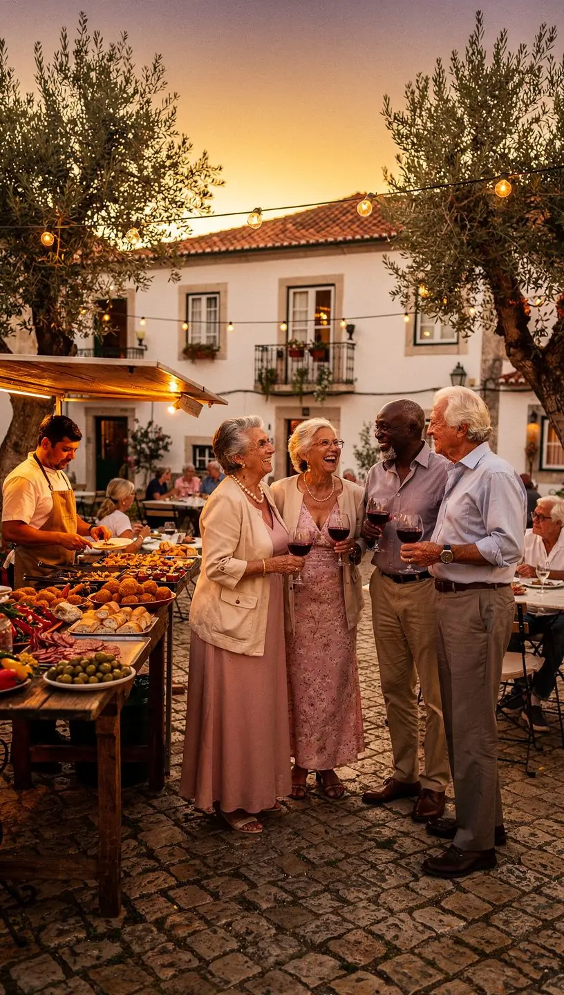 Senior dancers learning new skills through coaching