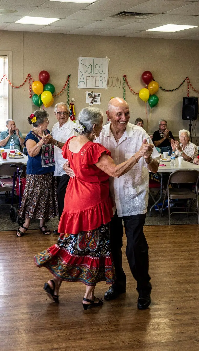 Dance instruction levels for retirement lifestyle clubs