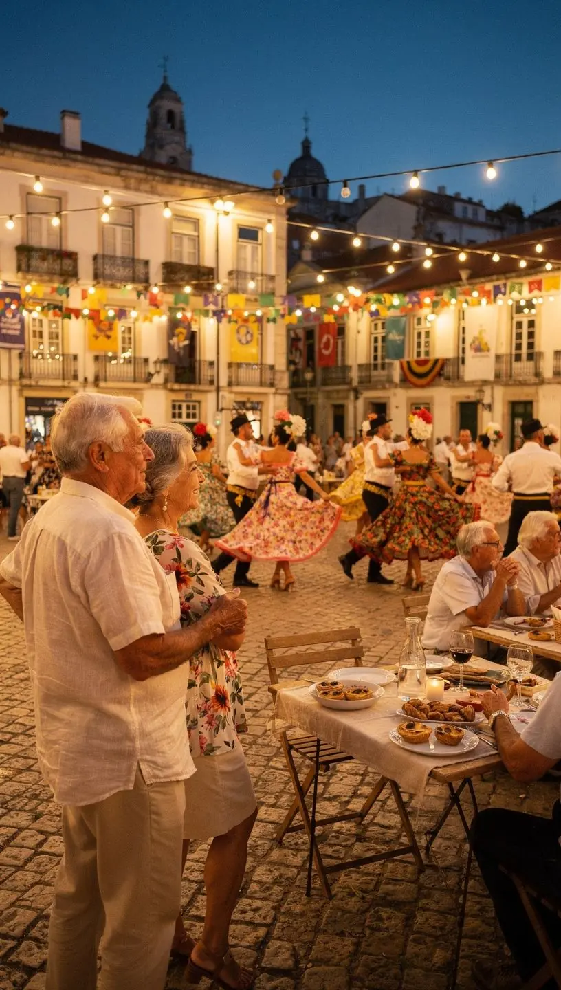 Retirees enjoying bachata and salsa dance events